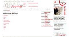 Desktop Screenshot of aikidojournal.eu